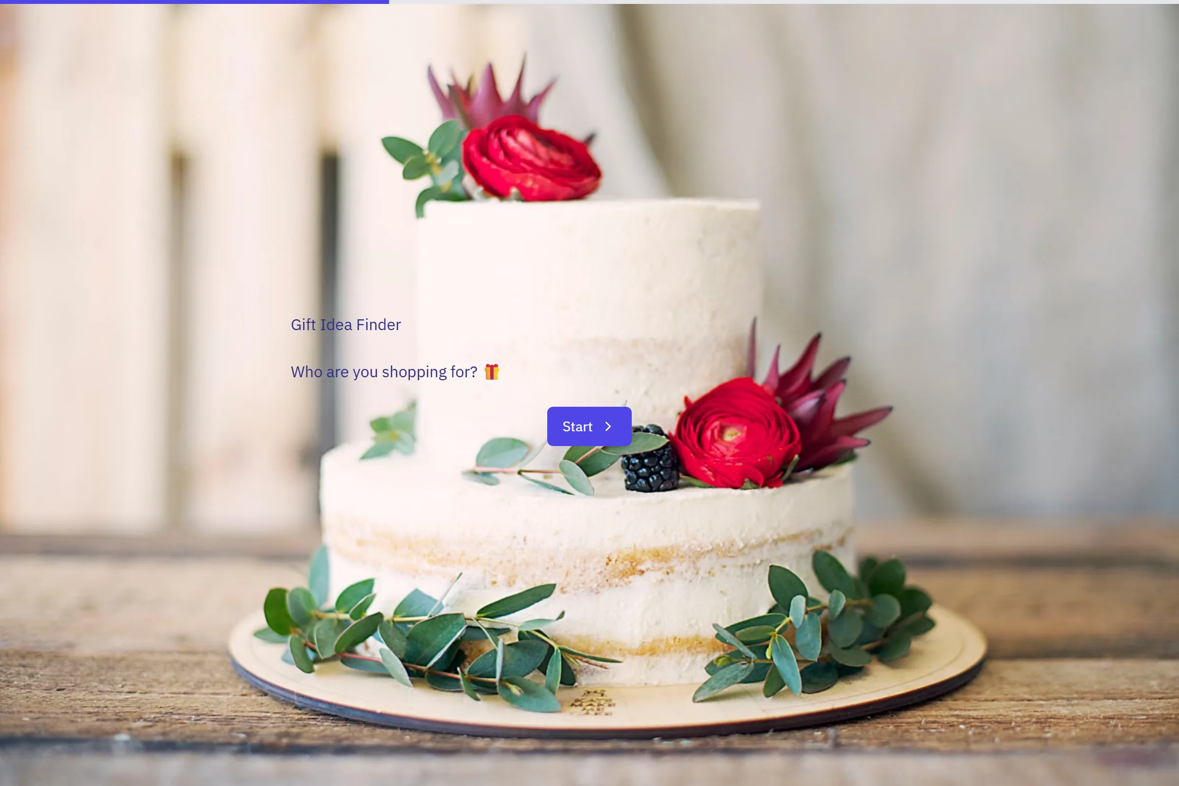 Gift Idea Finder template preview
