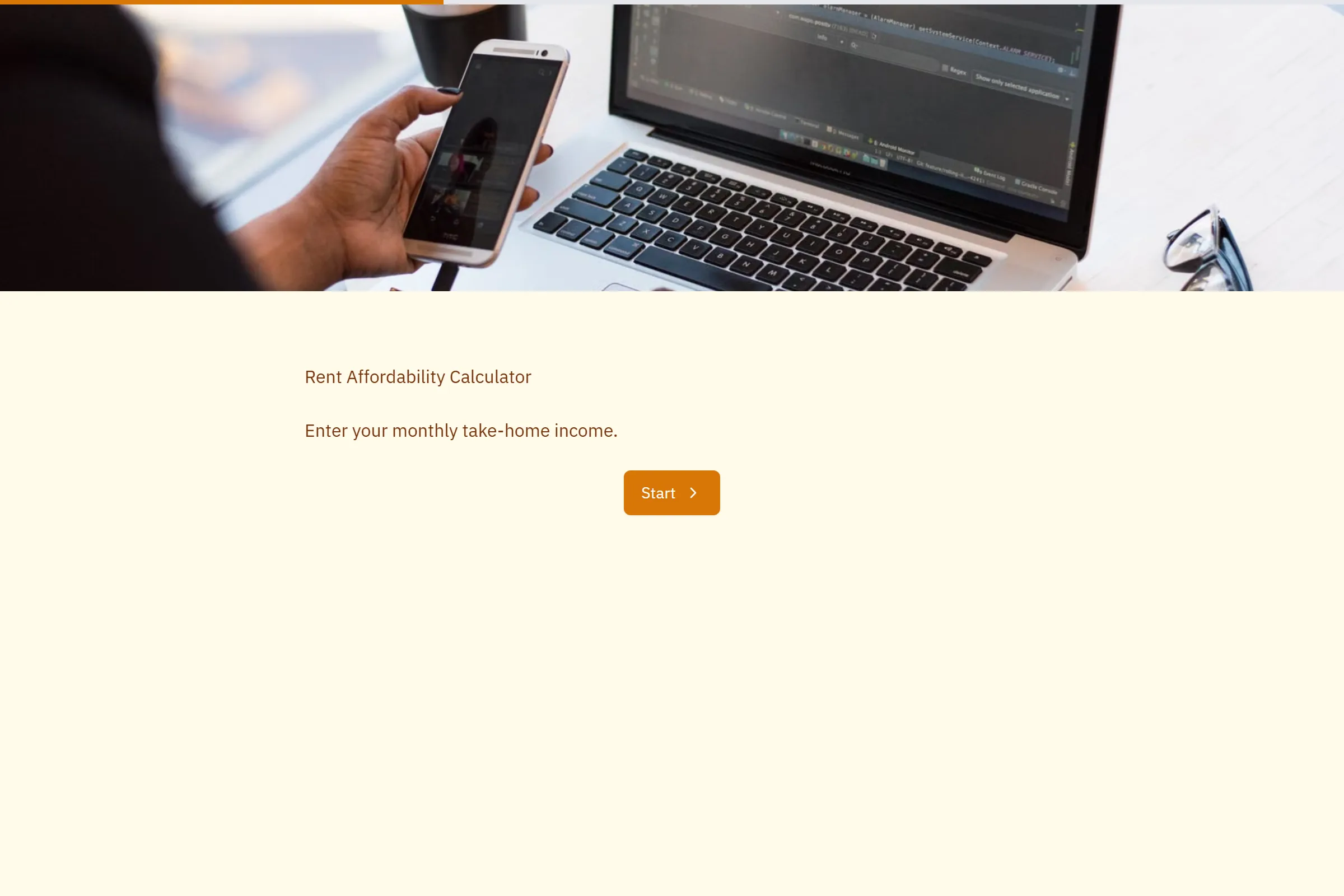Rent Affordability Calculator template preview