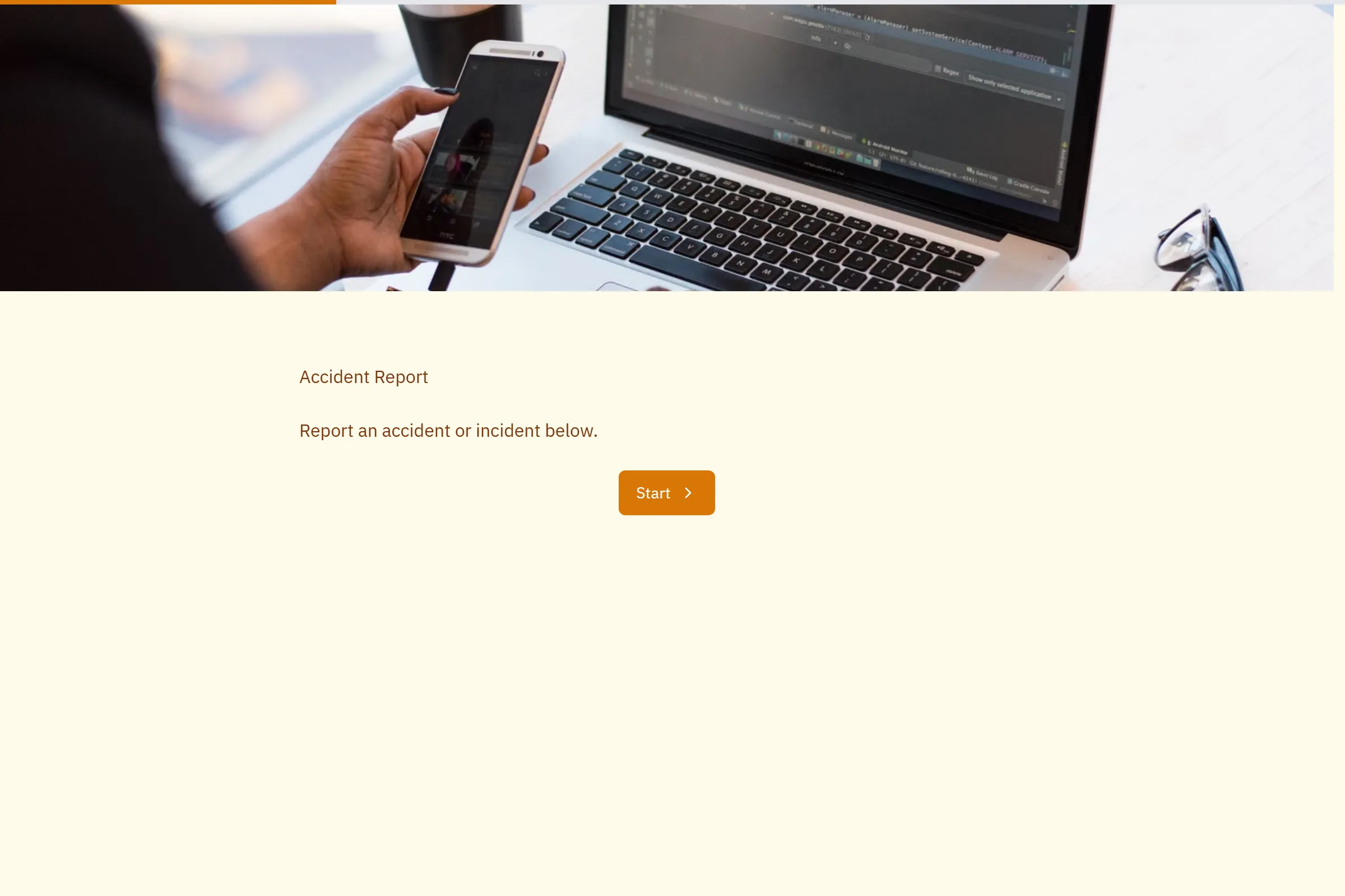 Accident Report template preview