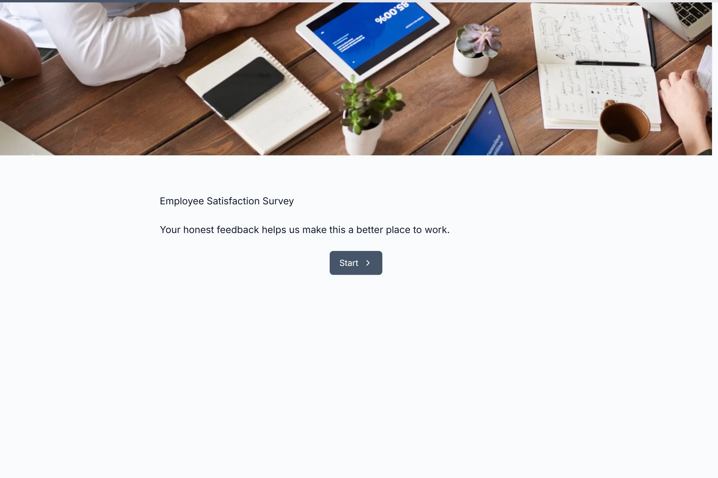 Employee Satisfaction Survey template preview