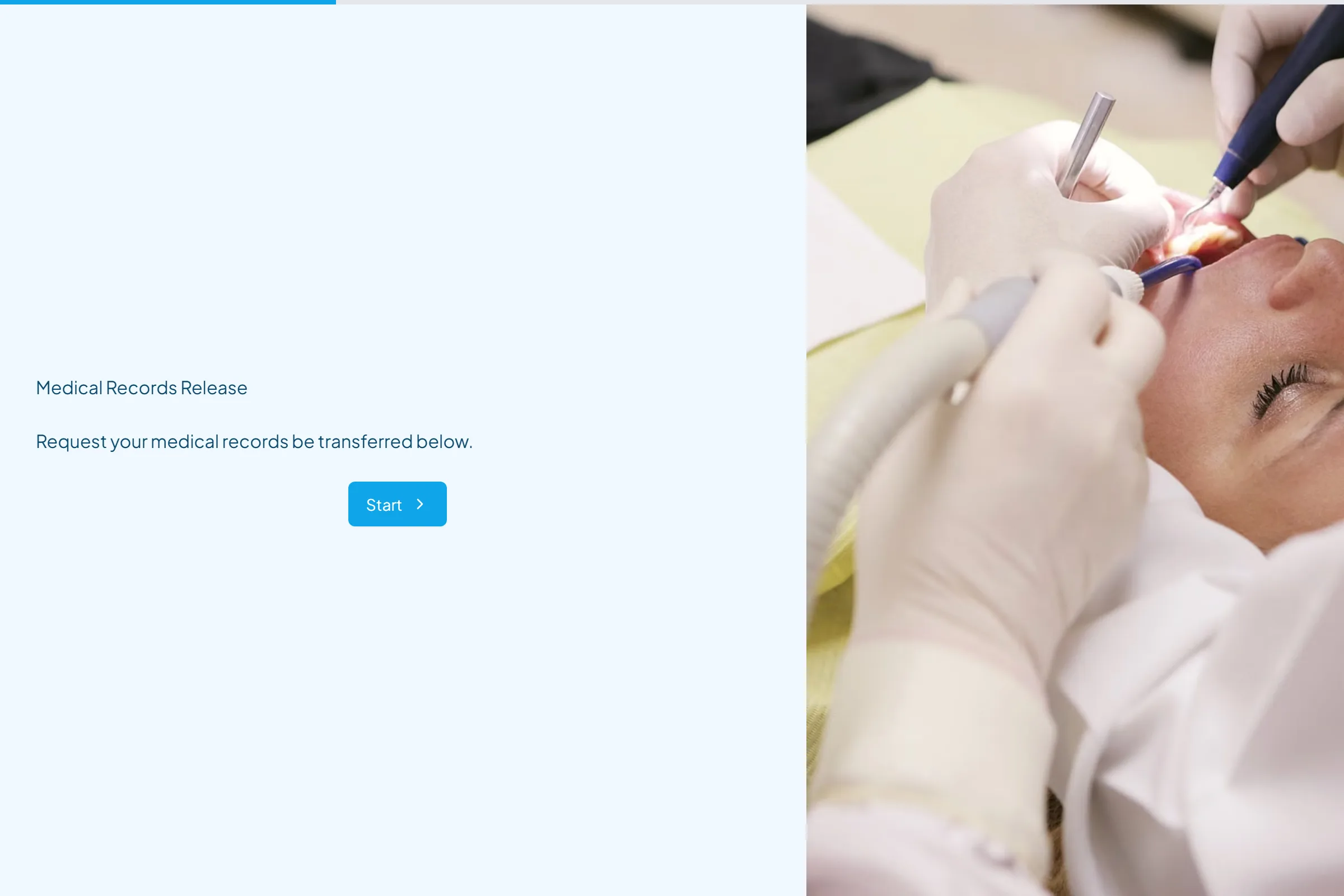 Medical Records Release template preview