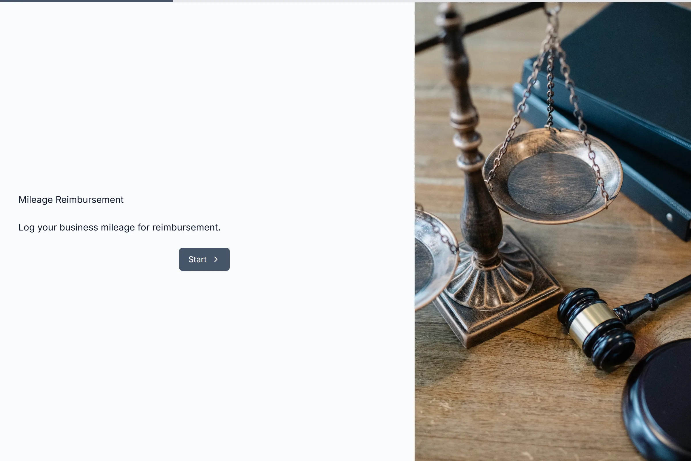 Mileage Reimbursement template preview