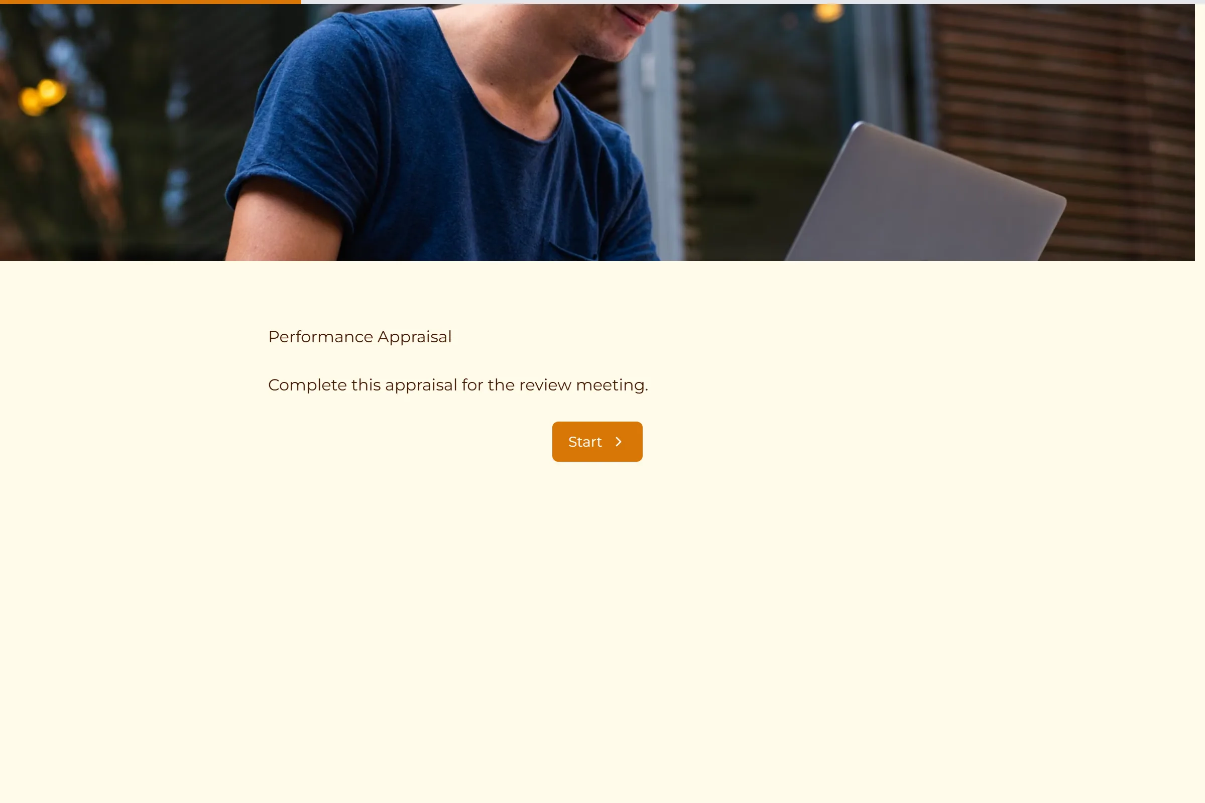 Performance Appraisal template preview