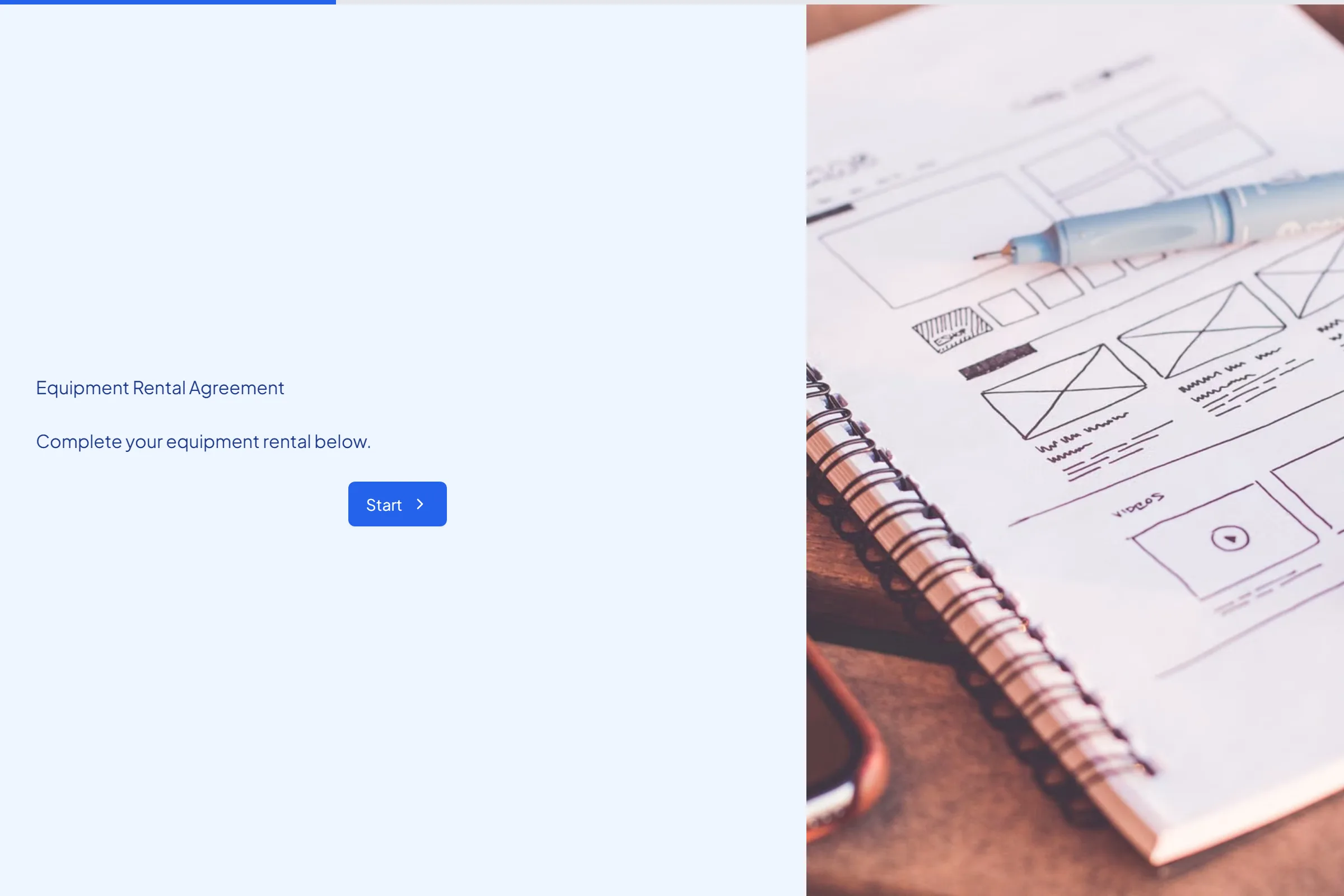 Equipment Rental Agreement template preview