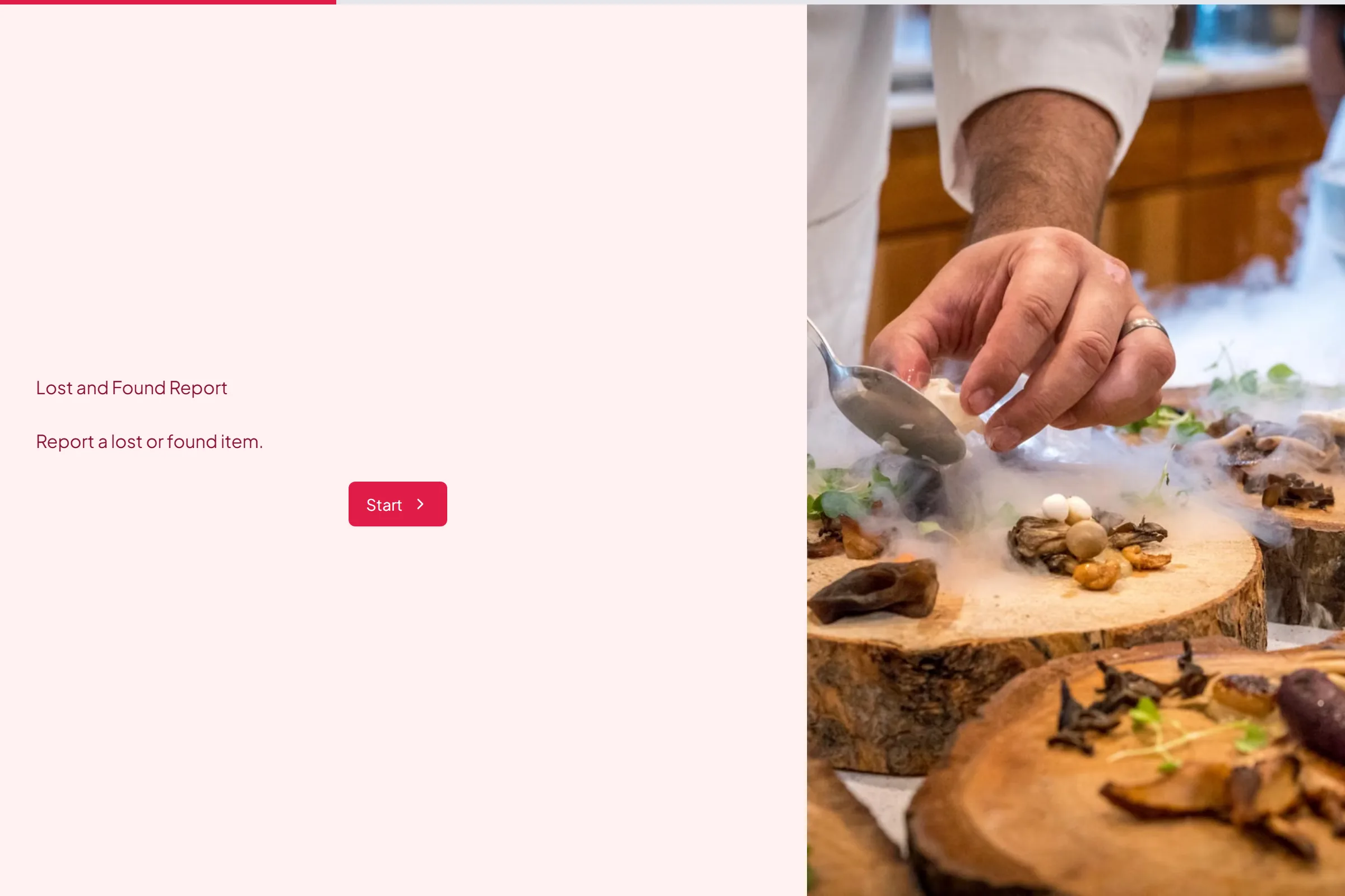 Lost and Found Report template preview