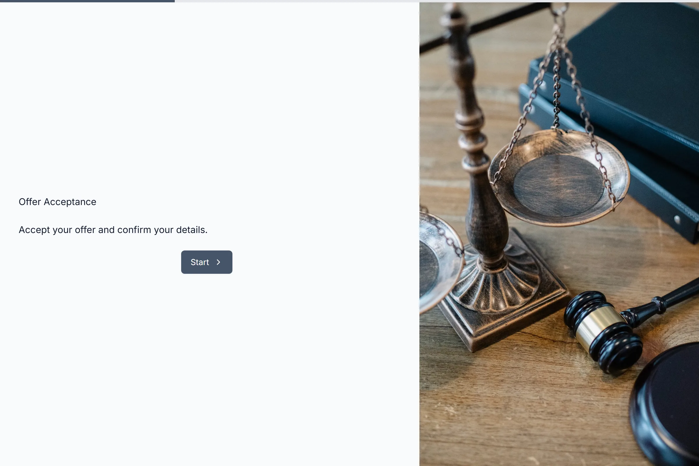 Offer Acceptance template preview