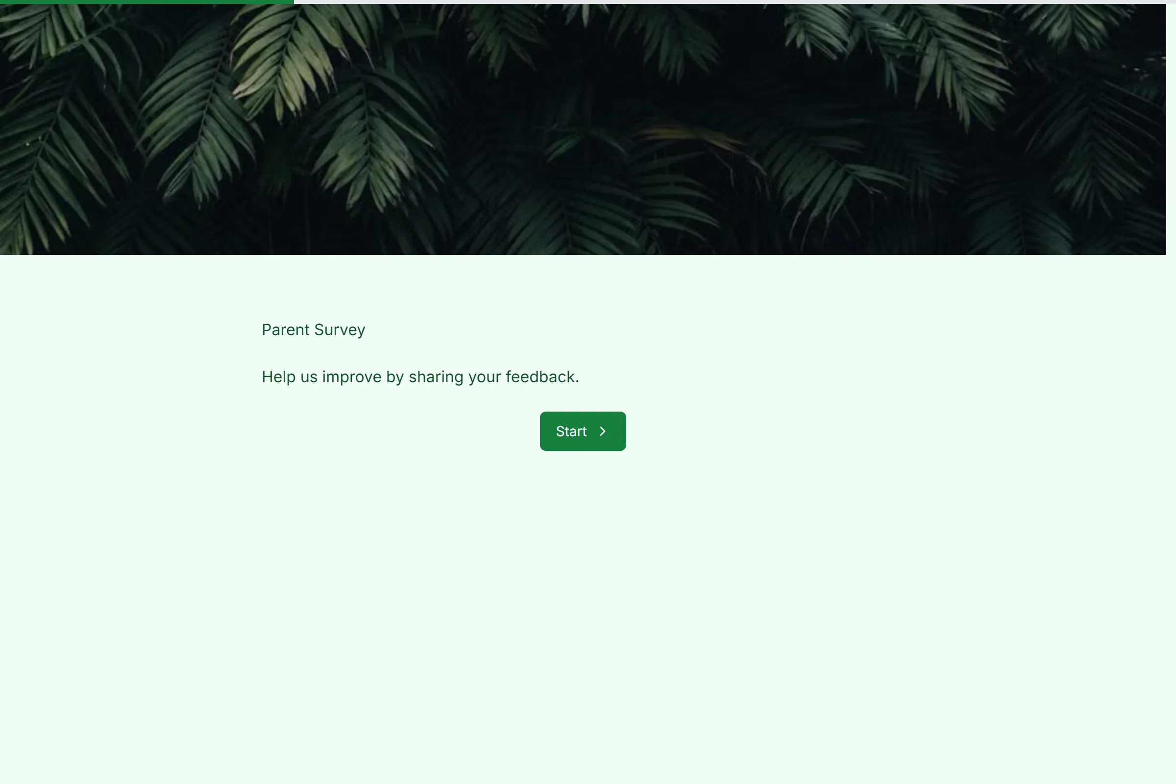 Parent Survey template preview