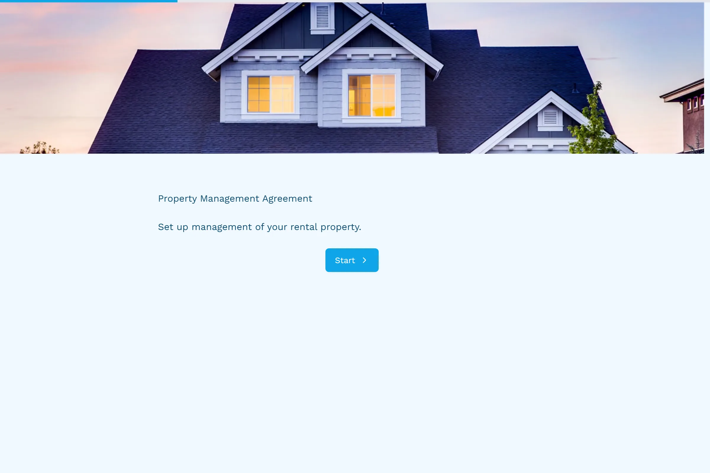 Property Management Agreement template preview
