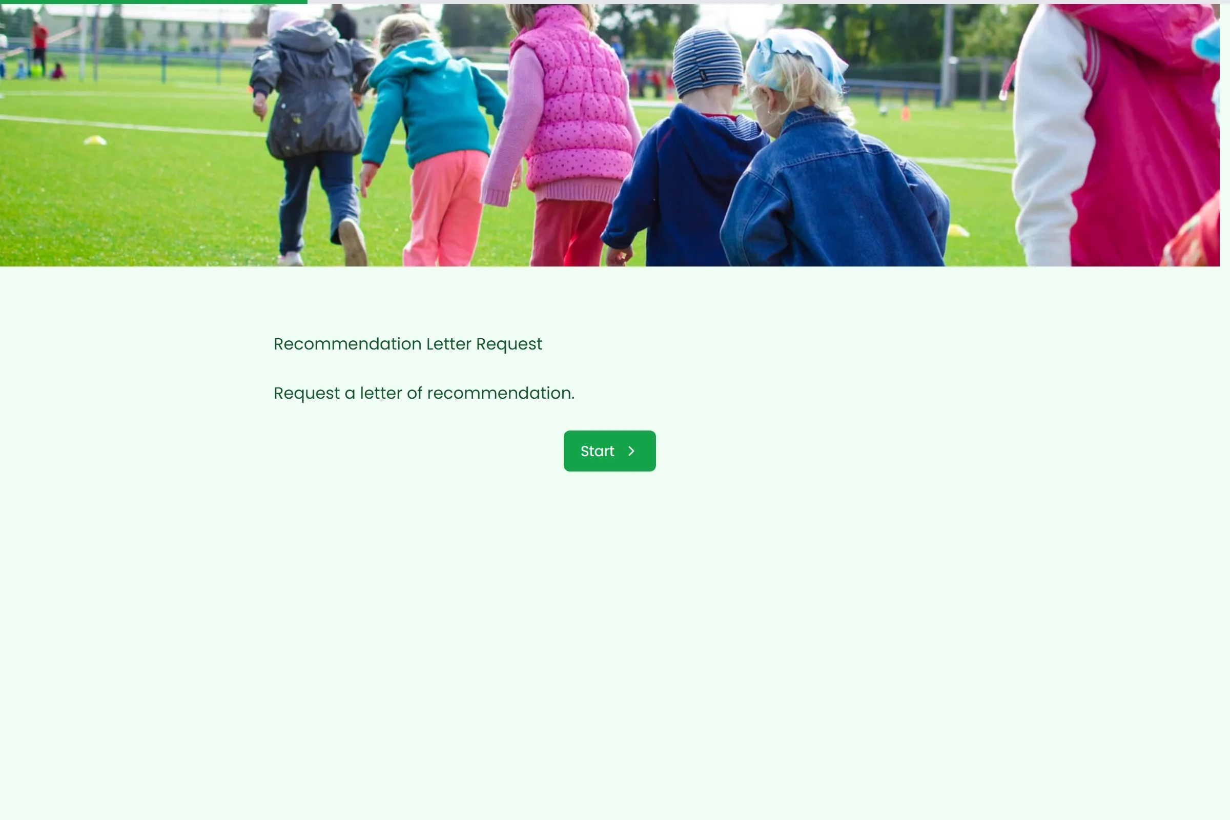 Recommendation Letter Request template preview