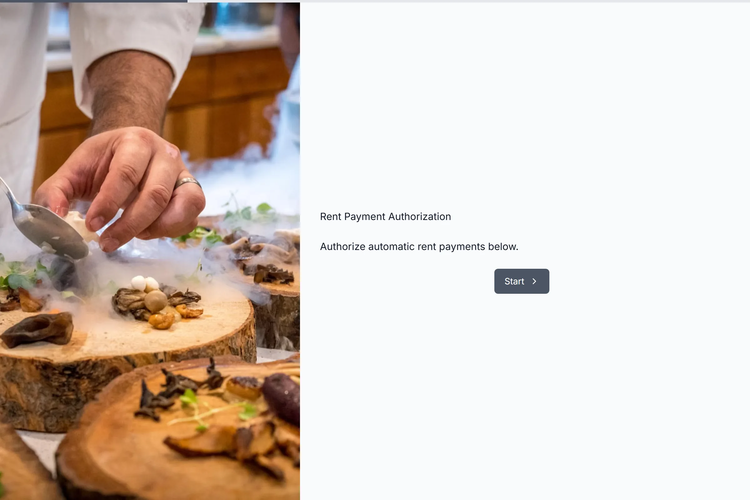 Rent Payment Authorization template preview