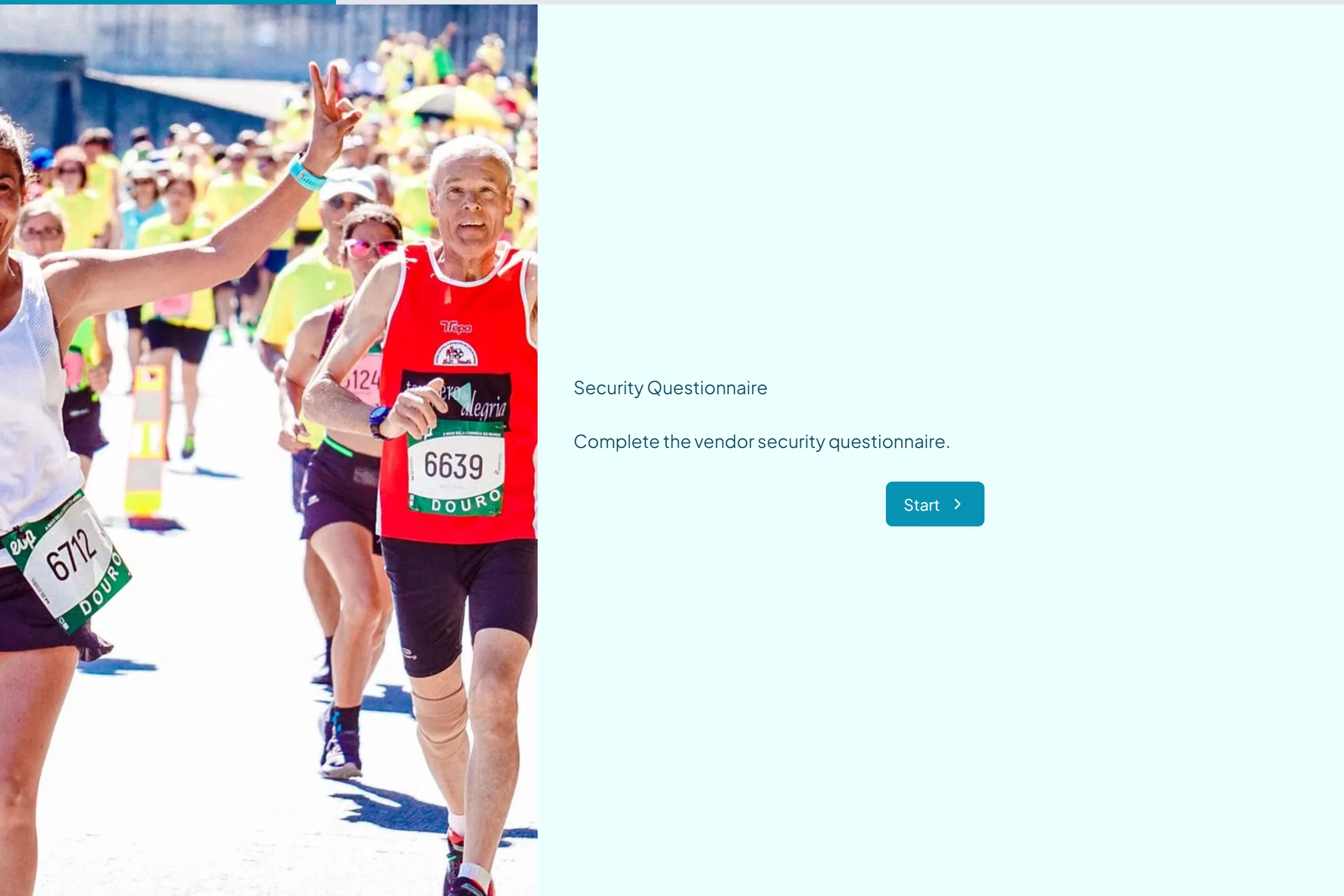 Security Questionnaire template preview