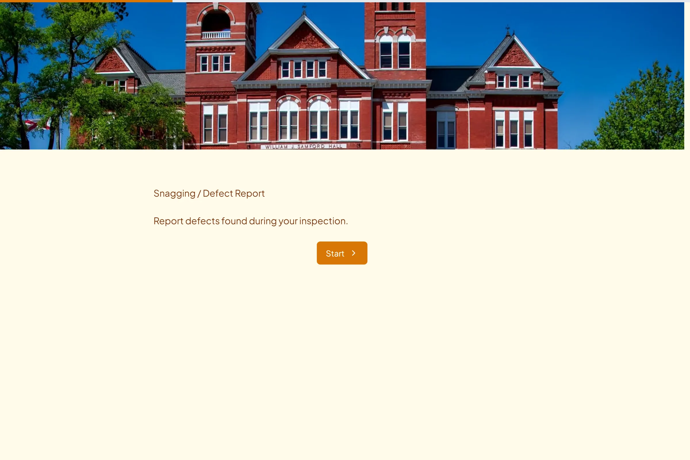 Snagging / Defect Report template preview