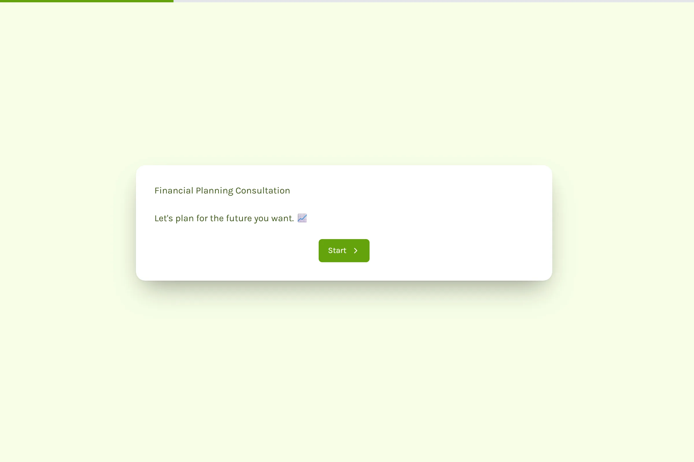 Financial Planning Consultation template preview