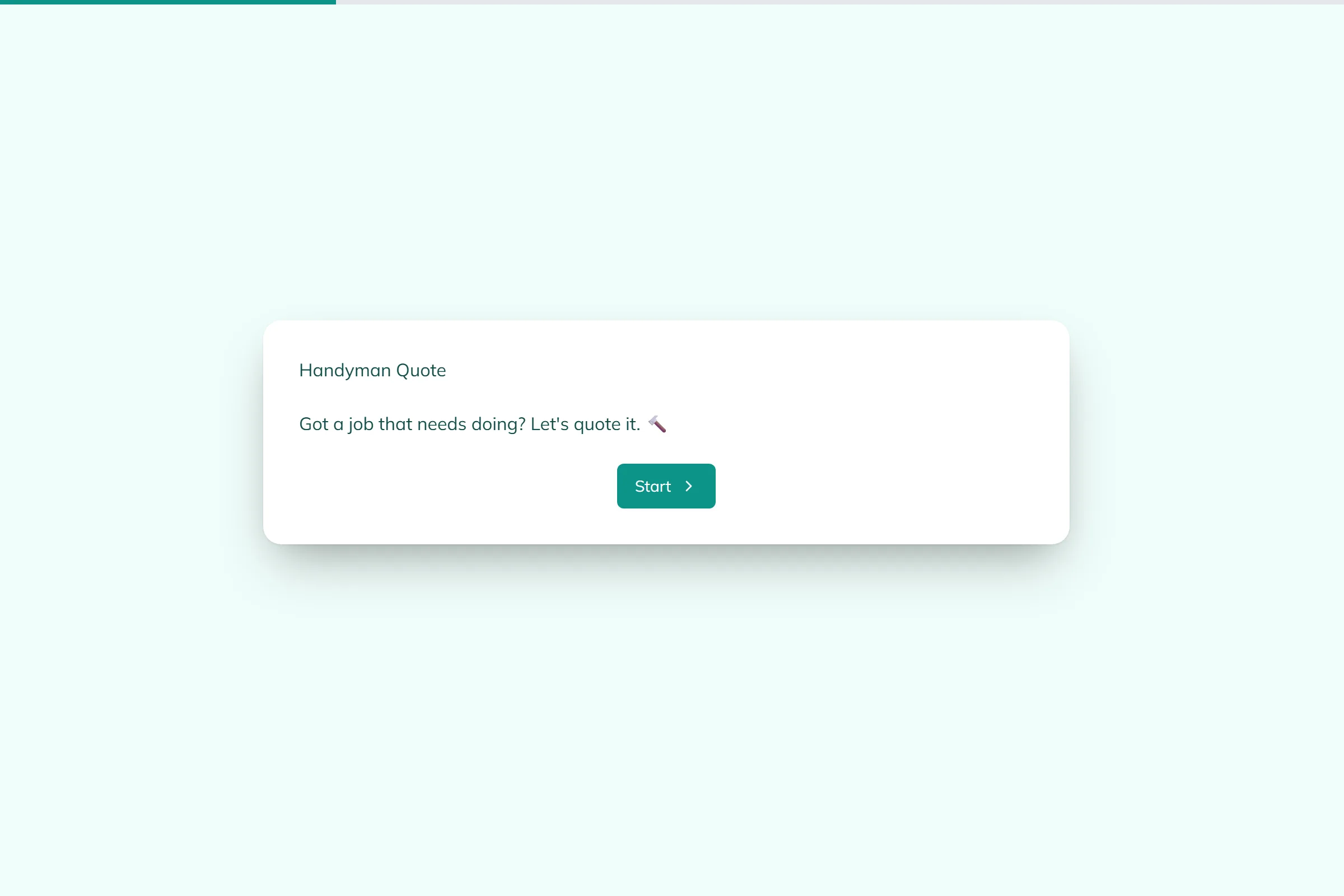 Handyman Quote template preview