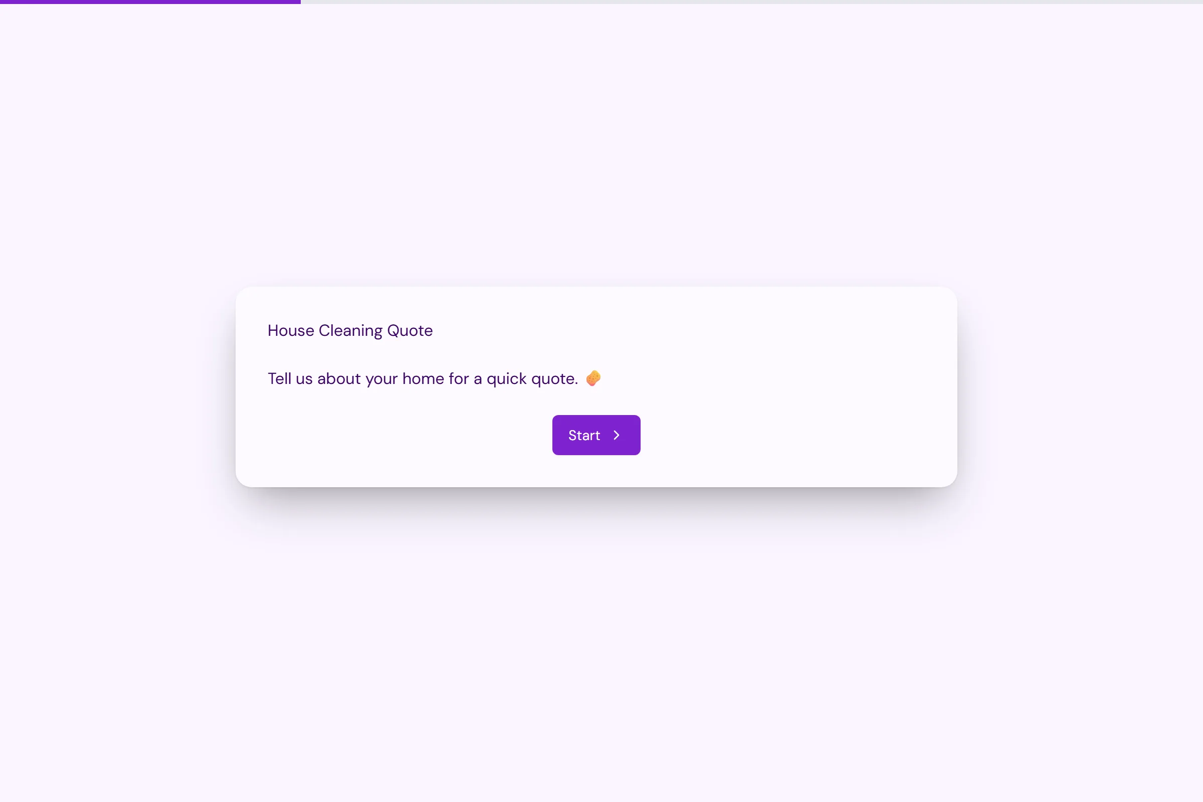 House Cleaning Quote template preview