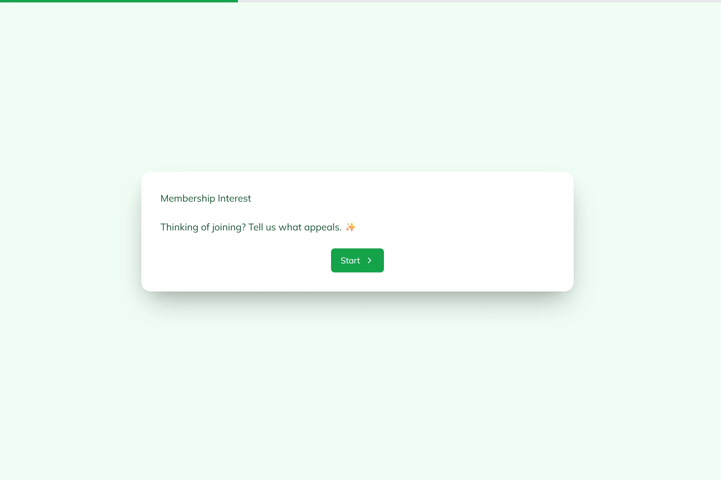 Membership Interest template preview