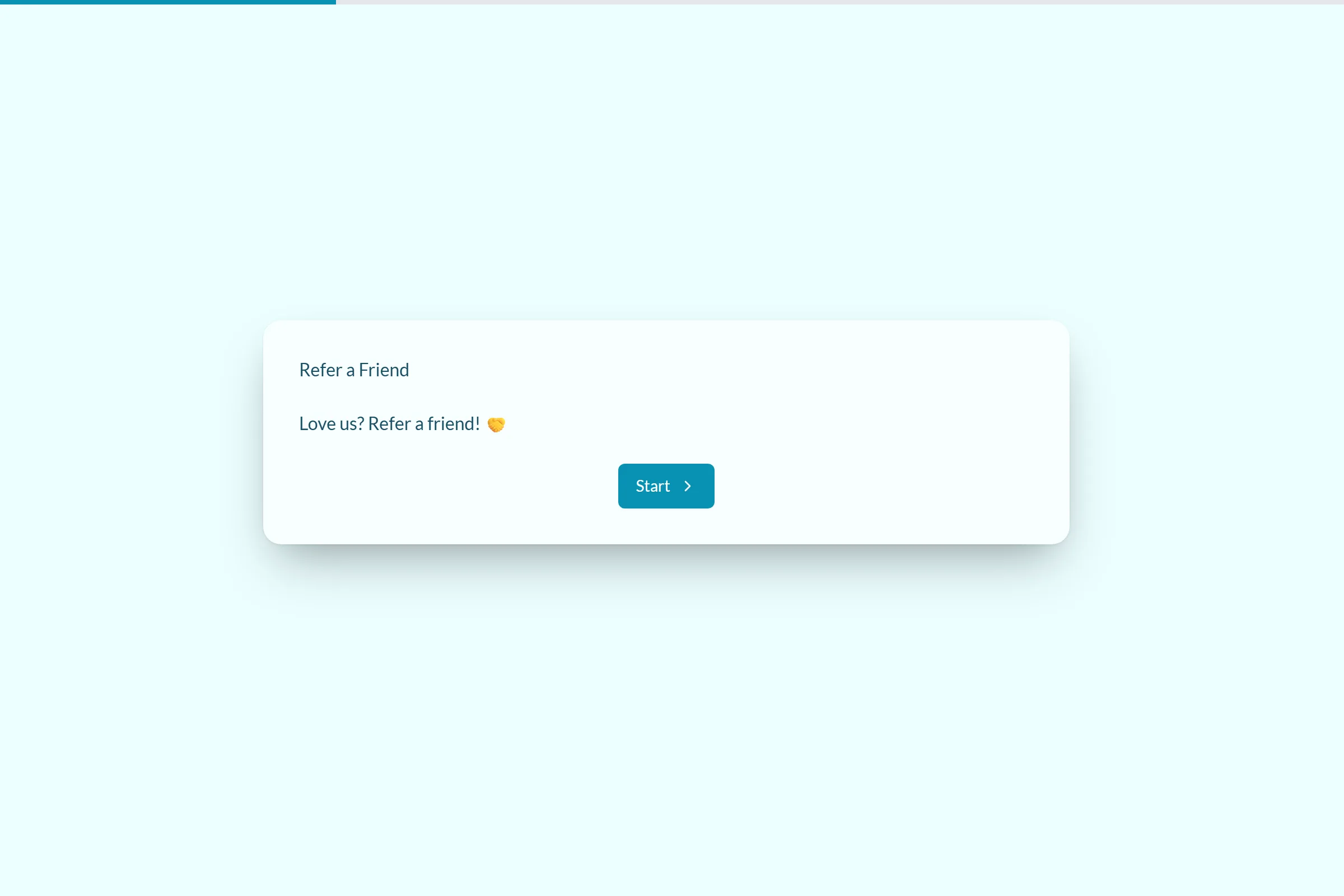 Refer a Friend template preview