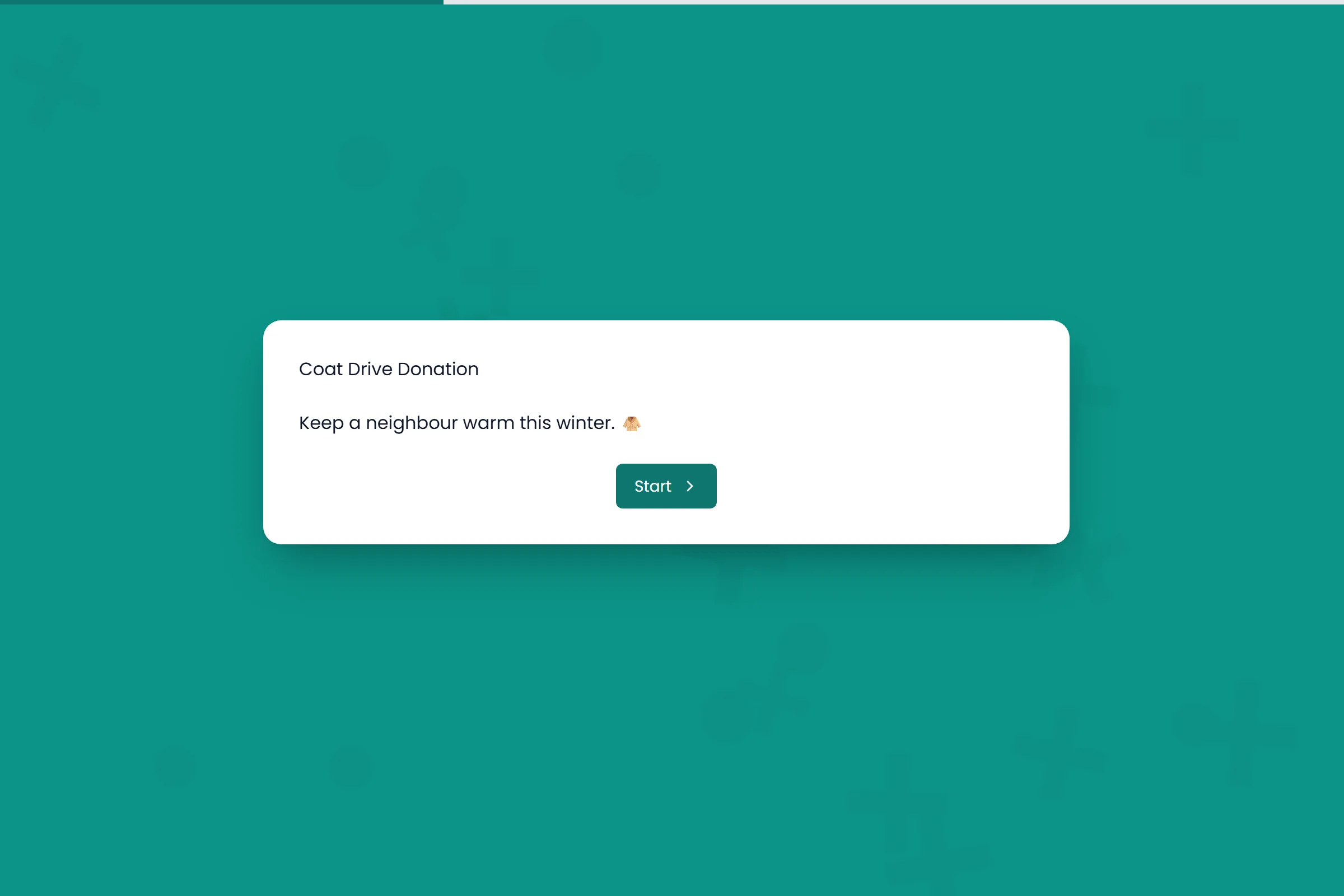 Coat Drive Donation template preview
