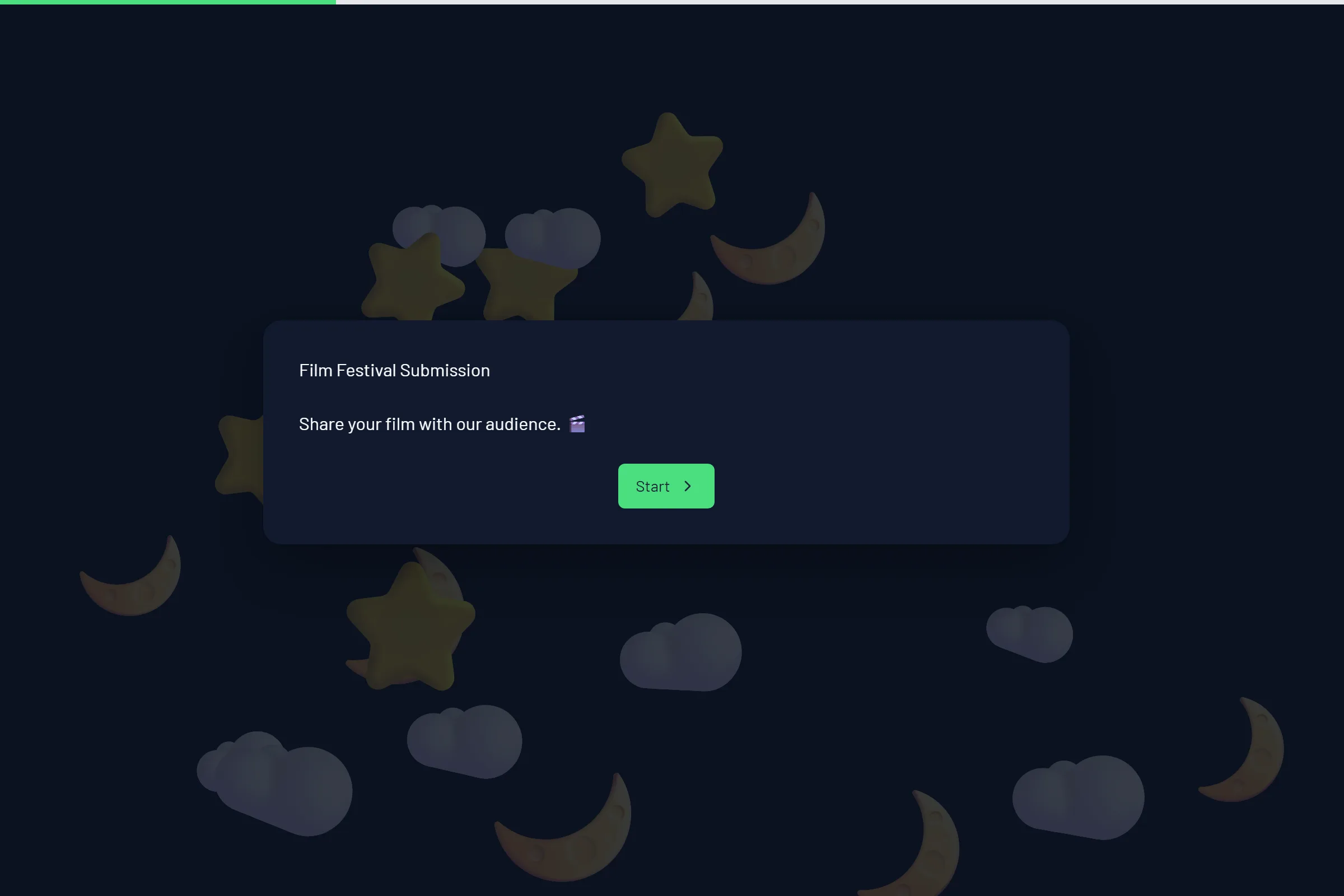 Film Festival Submission template preview