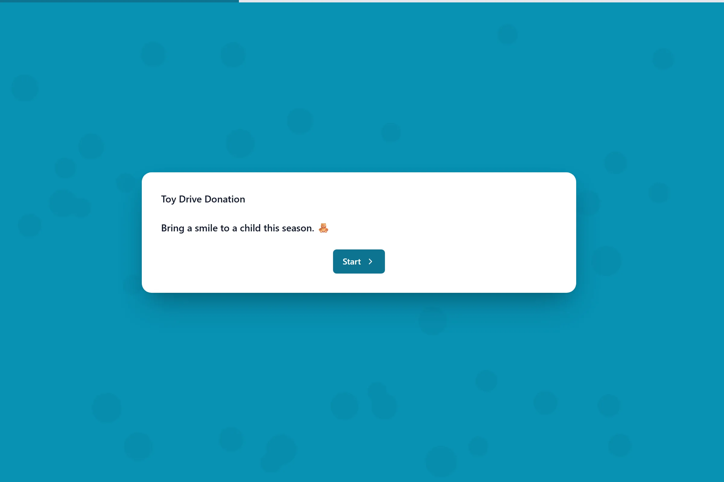 Toy Drive Donation template preview