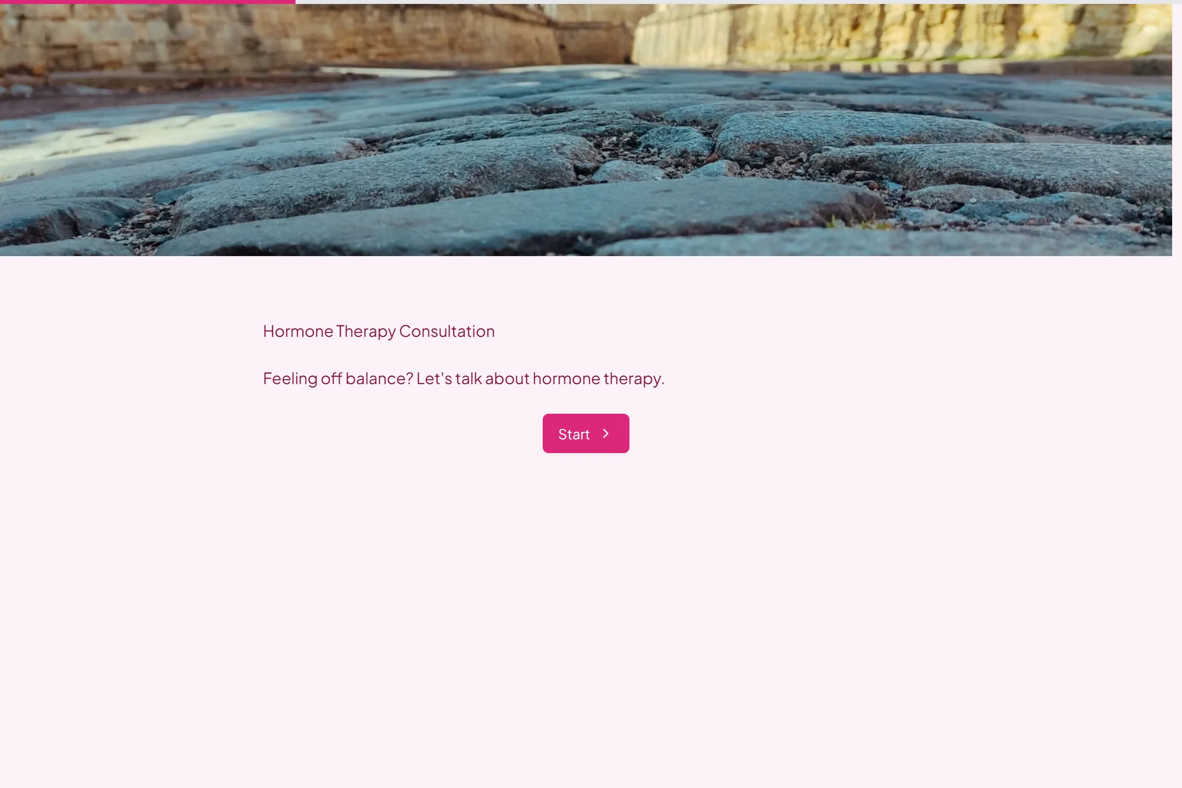 Hormone Therapy Consultation template preview