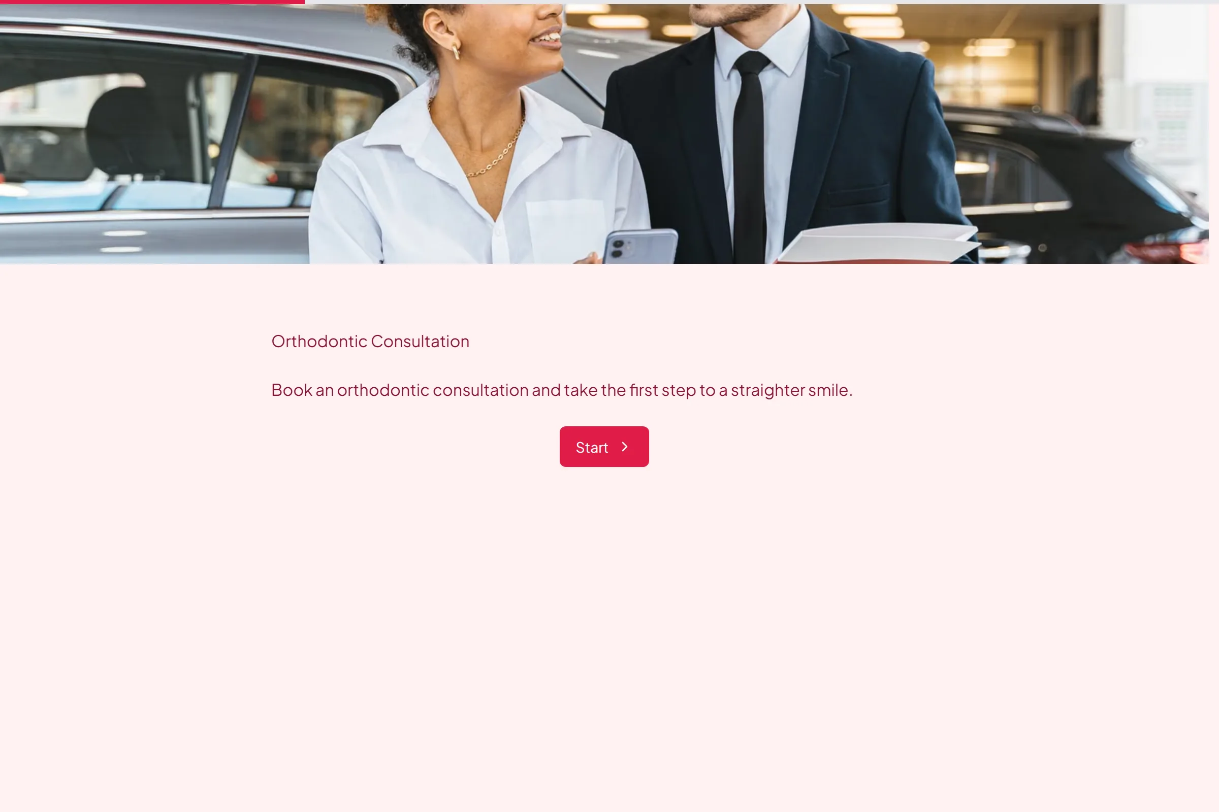Orthodontic Consultation template preview