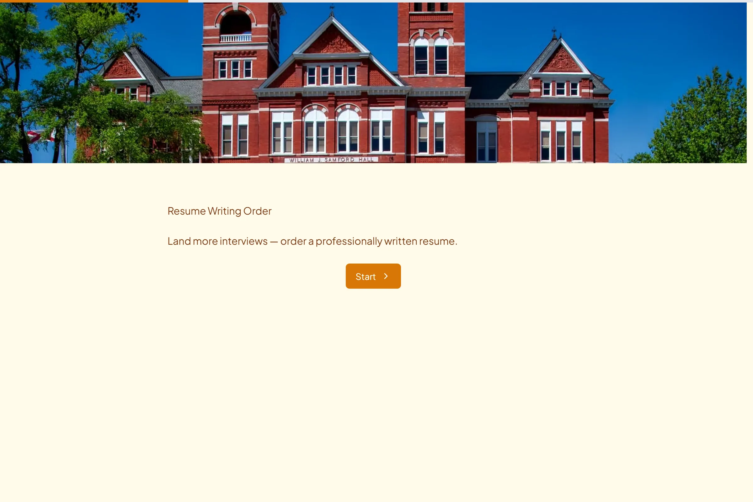 Resume Writing Order template preview