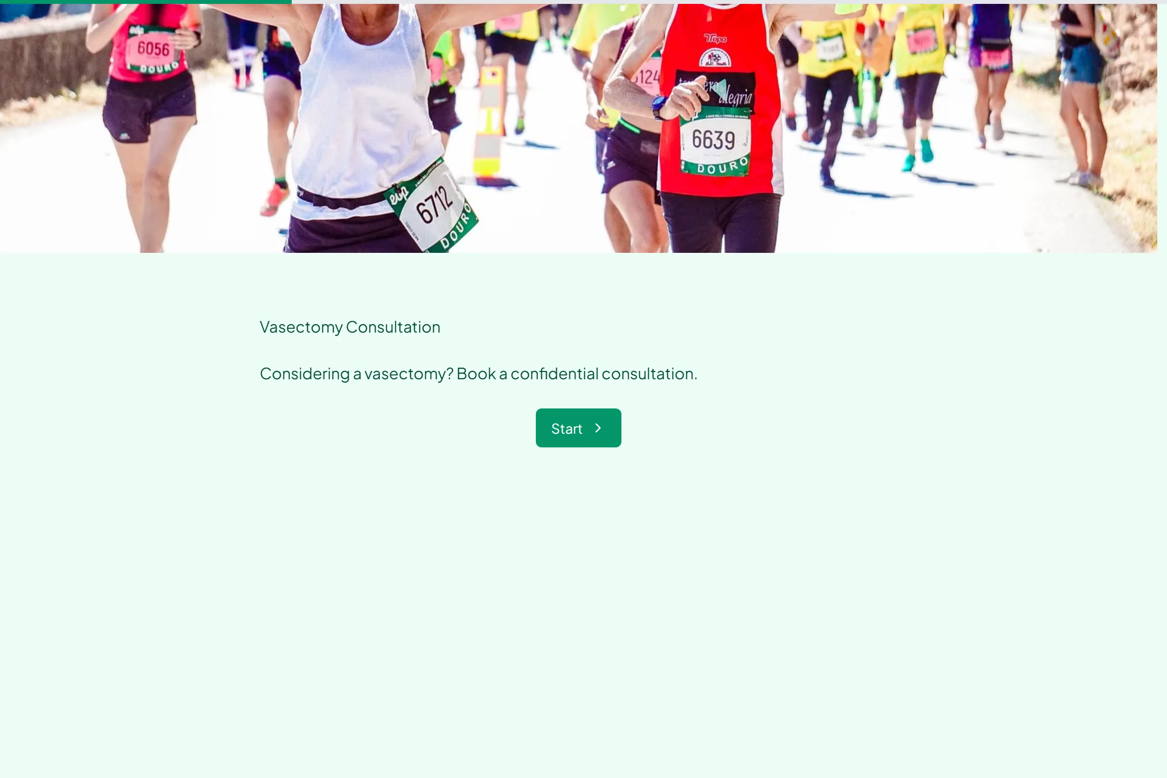 Vasectomy Consultation template preview